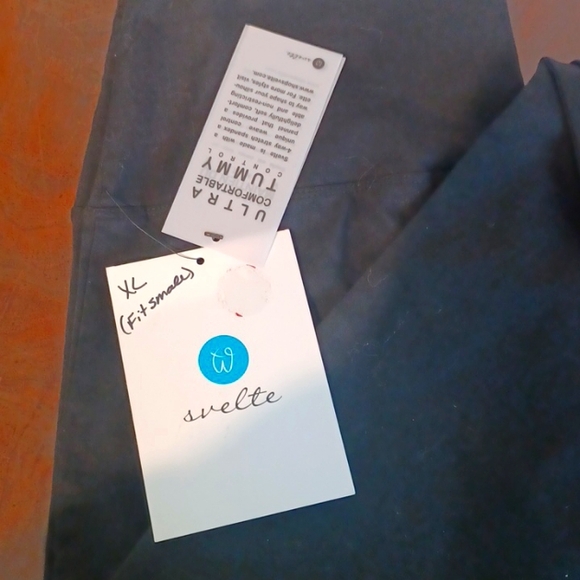 NEW WITH TAGS! XL Svelte Tummy Control Pants - Black (5054 - Picture 2 of 7